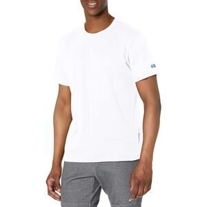 Russell Athletic Men's Short Sleeve T-Shirt Bright White Sz L